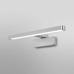 Væg- Og Spejllamper|Væglamper ^ OSRAM LED-væglampe ORBIS DISC BAR, krom, 40 cm, IP44, CCT