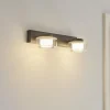 OSRAM Væg- Og Spejllamper > LED-væglampe ORBIS FLAME, sort, 2 lyskilder, CCT IP44