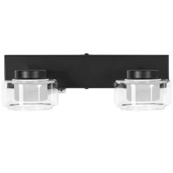 OSRAM Væg- Og Spejllamper > LED-væglampe ORBIS FLAME, sort, 2 lyskilder, CCT IP44