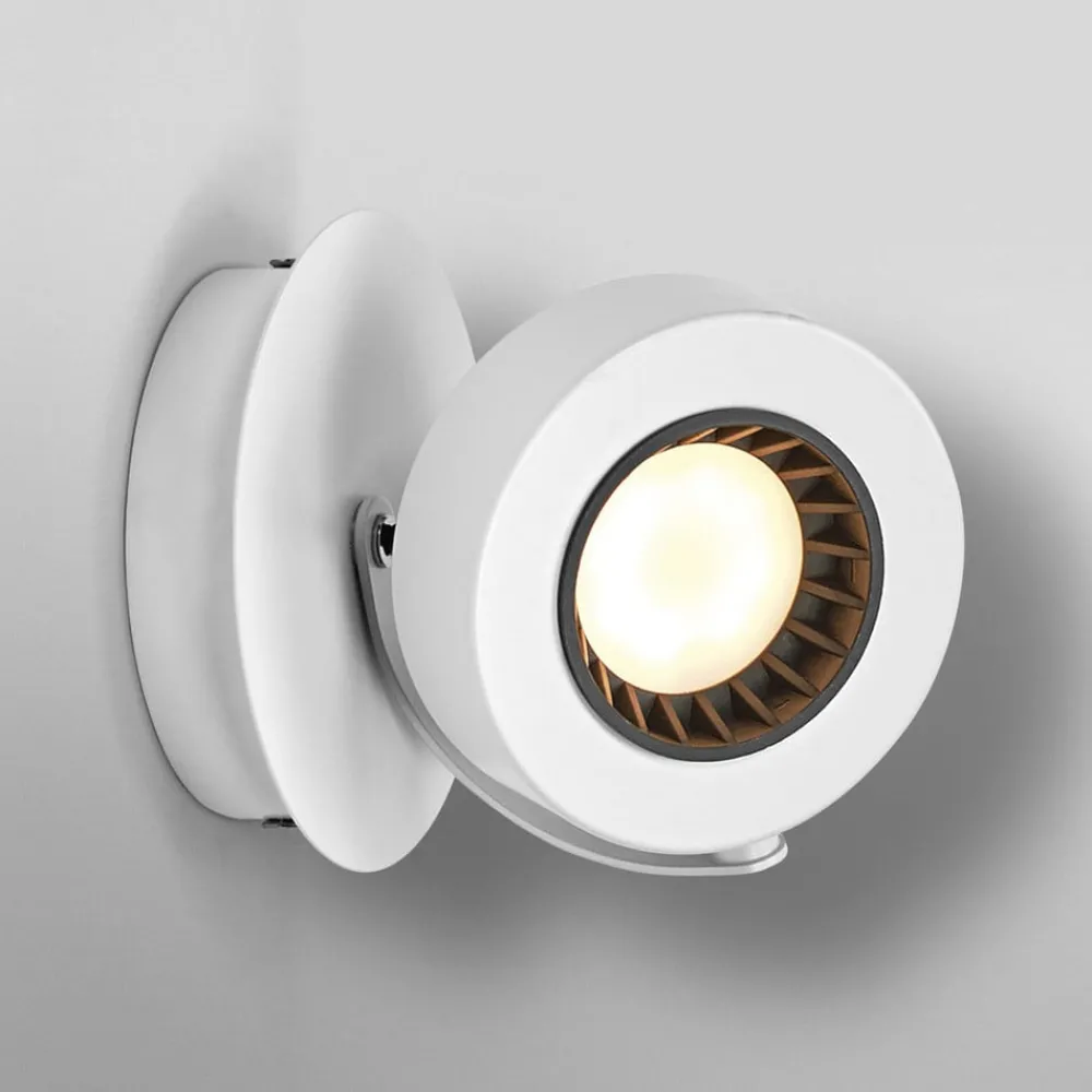 Væglamper ^ OSRAM LED-vægspot VENUS, hvid, 1 lyskilde, metal 3.000 K