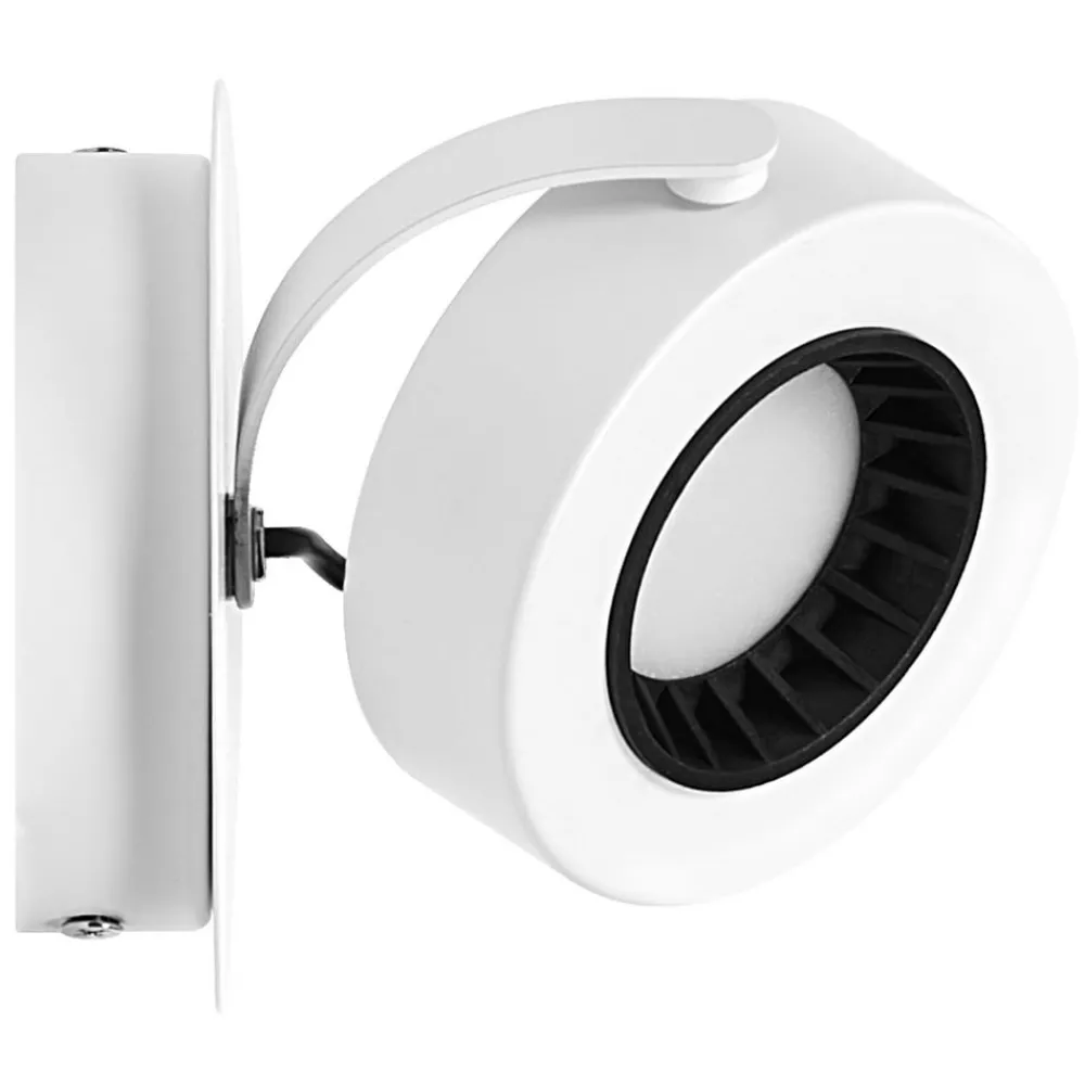 Væglamper ^ OSRAM LED-vægspot VENUS, hvid, 1 lyskilde, metal 3.000 K