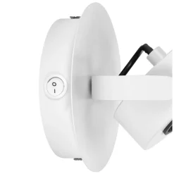 Væglamper ^ OSRAM LED-vægspot VENUS, hvid, 1 lyskilde, metal 3.000 K