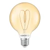 OSRAM Filament Pære > LED Vintage G95 E27 8W 922 Heart Filament guld dæmpbar