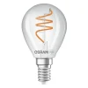 OSRAM Filament Pære > LED Vintage P40 E14 4,6W 927 Spiral Filament clear dæmpbar