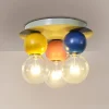 Loftlamper ^ OSRAM loftlampe Decor Bubble, 3 lyskilder, stål, farvet, E27