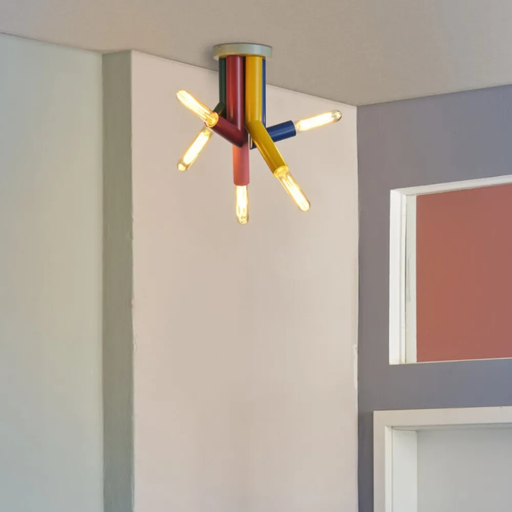 OSRAM Loftlamper > loftlampe Decor Straw, 5 lyskilder, stål, farvet, E27