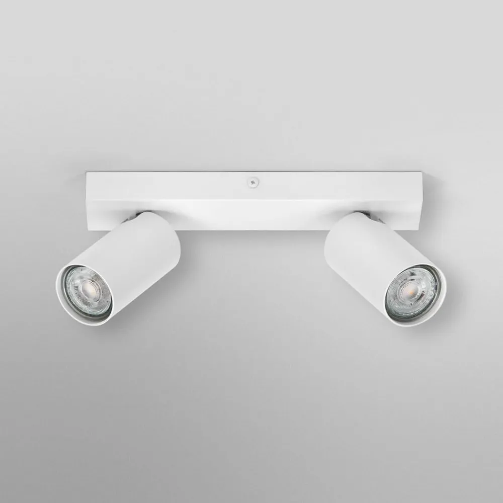 Loftlamper|Spotlights ^ OSRAM loftspot OCTAGON, hvid, 2 lyskilder, GU10-LED 927 dæmpbar