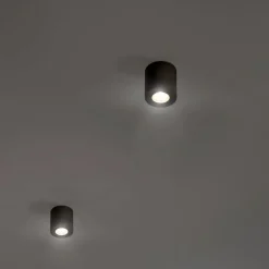 OSRAM Gang|Loftlamper > loftspot ROUND, sort, Ø 8 cm, metal, GU10