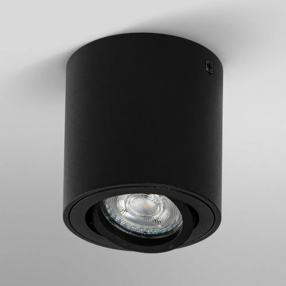 OSRAM Gang|Loftlamper > loftspot ROUND, sort, Ø 8 cm, metal, GU10