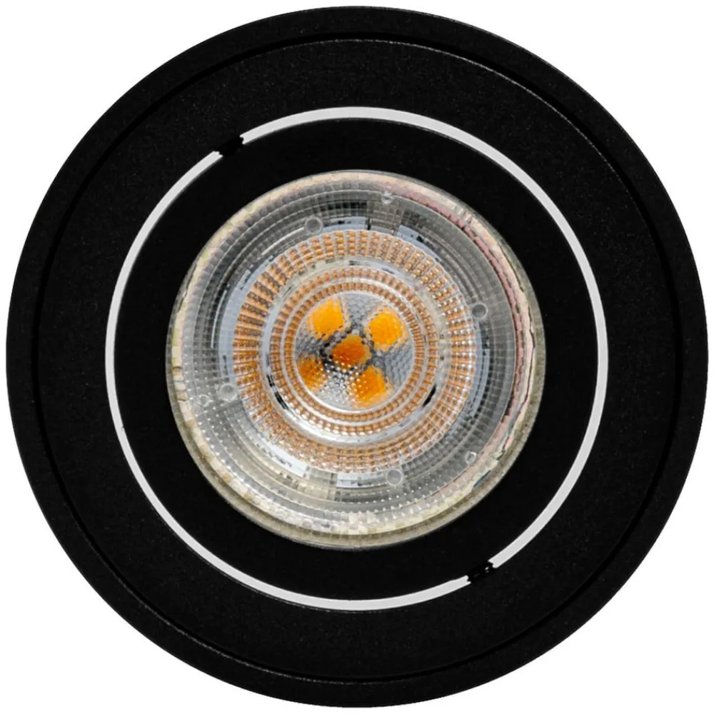 OSRAM Gang|Loftlamper > loftspot ROUND, sort, Ø 8 cm, metal, GU10