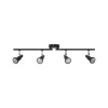 OSRAM Spotlights > loftspotter, sort 4 lyskilder Metal GU10-LED 927 dæmpbar