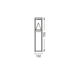 OSRAM SMART+ Solcelle Lampe Med Sensor|Solcellelamper > LED-solcellelampe ALPS, sort sensor IP44