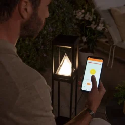 OSRAM SMART+ Solcelle Lampe Med Sensor|Solcellelamper > LED-solcellelampe ALPS, sort sensor IP44