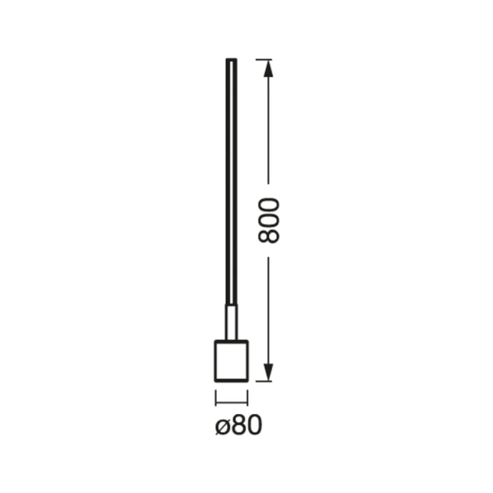 Gulvlamper|Gulvlamper ^ OSRAM SMART+ WiFi LED-gulvlampe CORNER SLIM, sort RGB CCT