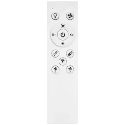 OSRAM SMART+ Loftventilatorer > WiFi LED-loftventilator ROUND hvid, lydsvag, 55 cm