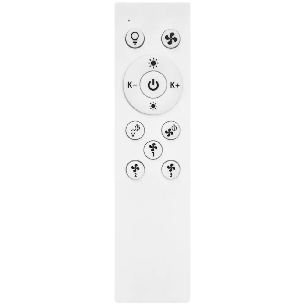 OSRAM SMART+ Loftventilatorer > WiFi LED-loftventilator ROUND hvid, lydsvag, 55 cm
