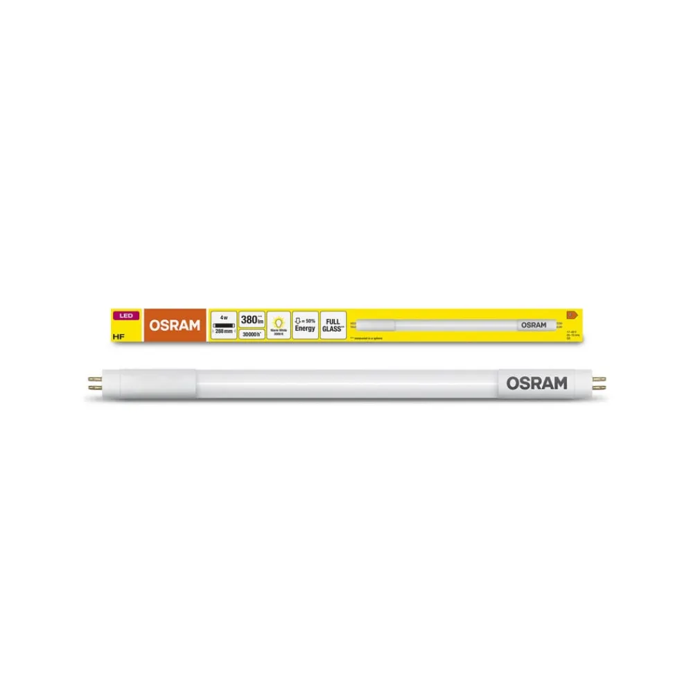 OSRAM Lysstofrør > SubstiTUBE LED G5 T5 HF L8 28,8cm 4W 830