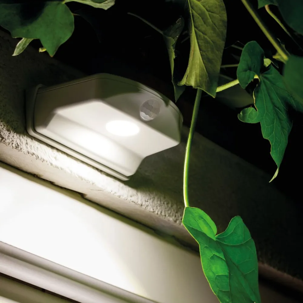 OSRAM Væglampe Med Sensor|Væglamper > udendørs LED-væglampe DOORLED DOWN, hvid, sensor, batteri