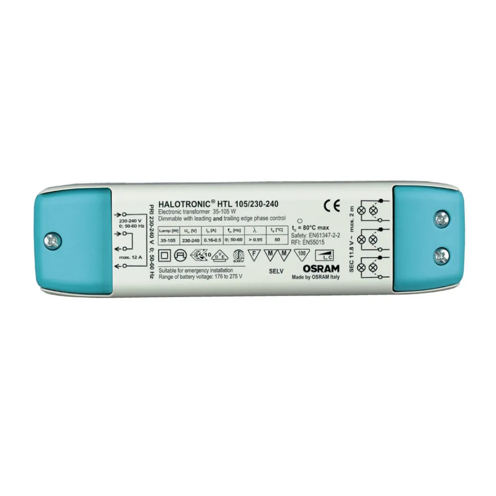 Driver Konstant Spænding ^ OSRAM 105VA Trafo Halotronic Professional HTL