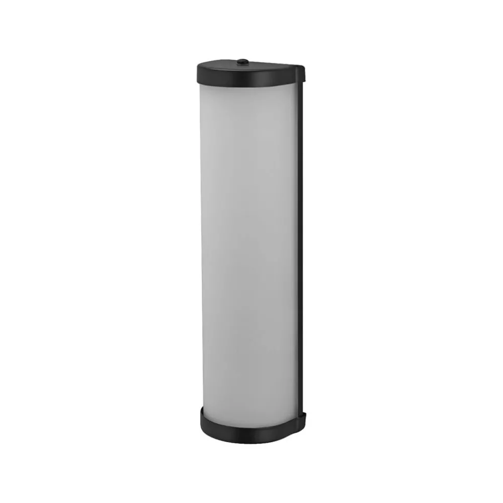 Væg- Og Spejllamper ^ OSRAM væglampe BATHROOM sort Længde 46 cm Metal/glas IP44