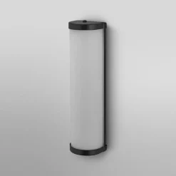 Væg- Og Spejllamper ^ OSRAM væglampe BATHROOM sort Længde 46 cm Metal/glas IP44