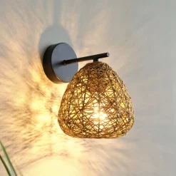 Væglamper|Væglamper ^ OSRAM væglampe Decor Paper Drop, papir, beige, E27
