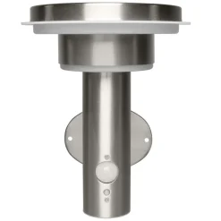 Solcelle Lampe Med Sensor|Væglampe Med Sensor ^ OSRAM væglampe ENDURA STYLE SOLAR DOUBLE CIRCLE stål