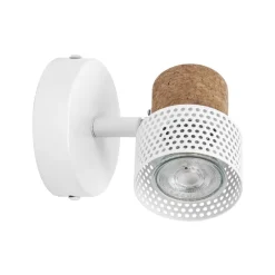 Væglamper ^ OSRAM vægspot CORK, hvid, 1 spot, GU10-LED, 927, dæmpbar