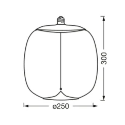 OSRAM Filament Pære|Led Pærer > Vintage 1906 Big Oval, smoke, E27, 1.800 K, glødetråd