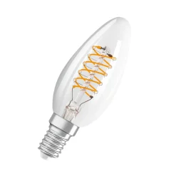 OSRAM Dæmpbar Led-Pære|Filament Pære > Vintage 1906 LED-kerte E14 4,8W 827 klar dim
