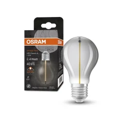 Filament Pære ^ OSRAM Vintage 1906 LED-pære E27 1,8 W 1.800 K røg