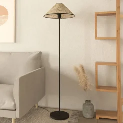 EGLO Gulvlamper > Oxpark gulvlampe, 146,5 cm, grøn/hvid/sort