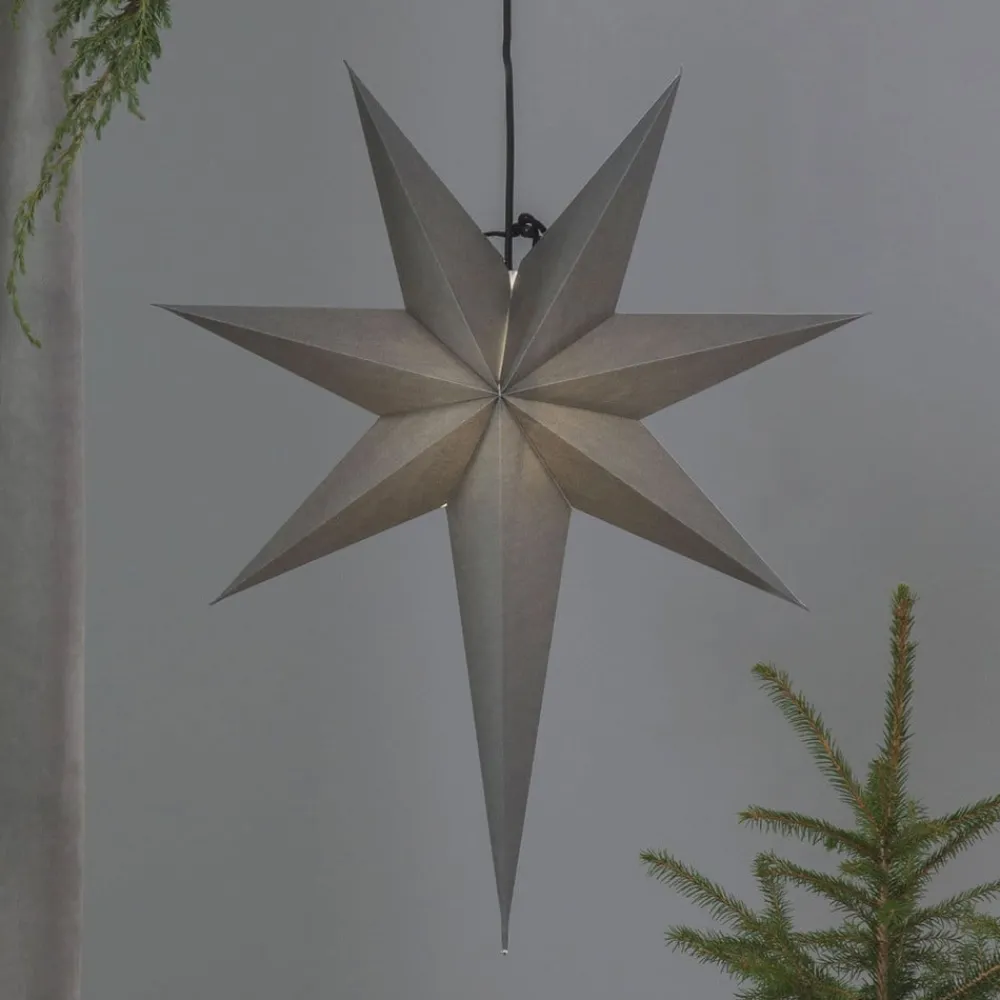 STAR TRADING Dekorationsbelysning|Julepynt > Ozen papirstjerne med en lang spids