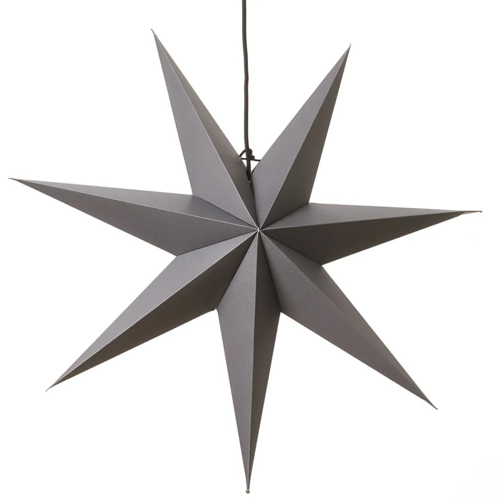 Dekorationsbelysning ^ STAR TRADING Ozen papirstjerne med syv takker, Ø 70 cm