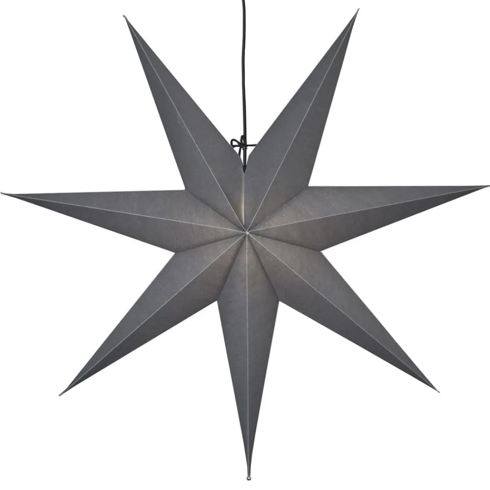 Dekorationsbelysning ^ STAR TRADING Ozen papirstjerne med syv takker, Ø 70 cm
