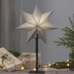 STAR TRADING Dekorationsbelysning|Julepynt > Ozen standerstjerne, højde 55 cm