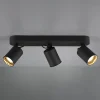 Trio Lighting Loftlamper|Spotlights > Pago loftspot, 3 lyskilder, sort
