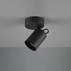 Loftlamper|Spotlights ^ Trio Lighting Pago vægspot, 1 lyskilde, sort