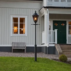 Konstsmide Lygtepæle > Pallas lygtepæl, sort