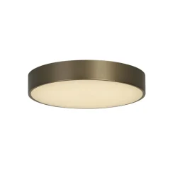 Searchlight Loftlamper > Palma LED-loftlampe, bronzefarvet, Ø 25 cm, stål/akryl