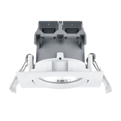 Indbygningsspots ^ Trio Lighting Pamir LED-indbygningsspot i mat hvid, kan dæmpes