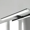 Ebir Væglamper > Pandora LED-spejlbelysning, mat sort, 30,8 cm
