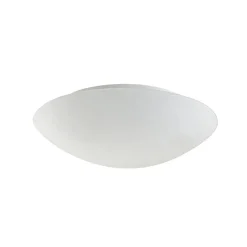 Gang|Loftlamper ^ Fabas Luce Pandora loftlampe, Ø 46 cm, glas, hvid