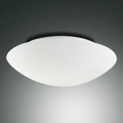 Fabas Luce Loftlamper|Loftlamper > Pandora loftslampe, Ø 30 cm, glas, hvid