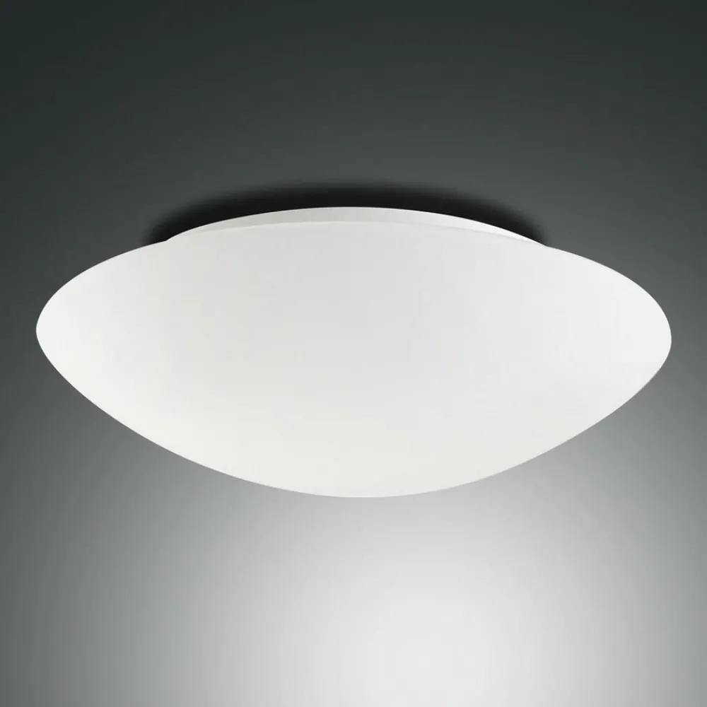 Fabas Luce Loftlamper|Loftlamper > Pandora loftslampe, Ø 30 cm, glas, hvid