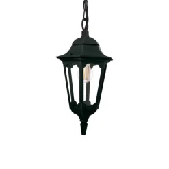 Udendørs Pendellamper ^ Elstead Parish-pendel med kædeophæng, højde 42 cm