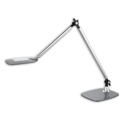 Globo Arbejdsrum/Kontor|Bordlamper > Pattaya LED-bordlampe, sølvgrå led, dim CCT