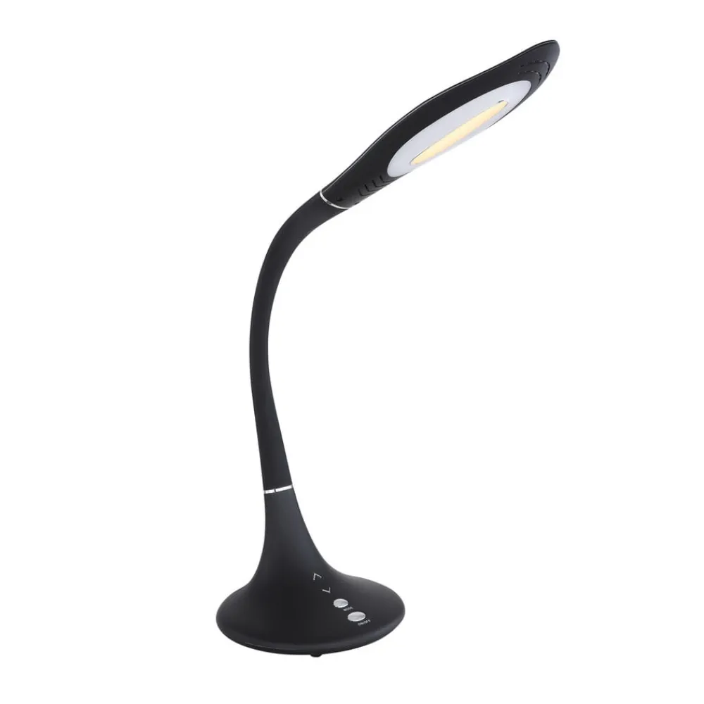 Globo Arbejdsrum/Kontor|Bordlamper > Pattaya LED-bordlampe, sort, kan dæmpes, CCT