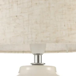 Bordlamper ^ Pauleen Charming Sparkle bordlampe creme/terrazzo