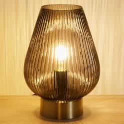 Pauleen Bordlamper > Crystal Gloom bordlampe af glas
